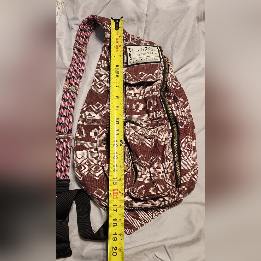 KAVU Red Patterned Bag - Picture 3 of 7